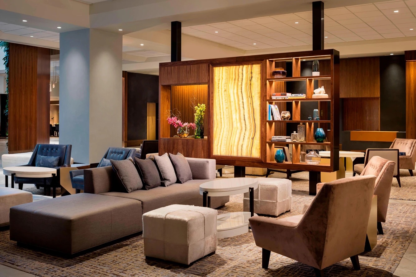 Lobby at the Westin Pittsburgh Hotel